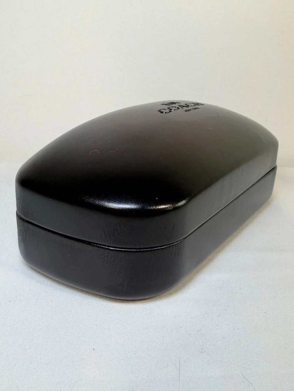 COACH Black Hard Clamshell Eyeglass Sunglasses Case